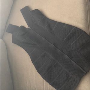 Sexy black dress bodycon